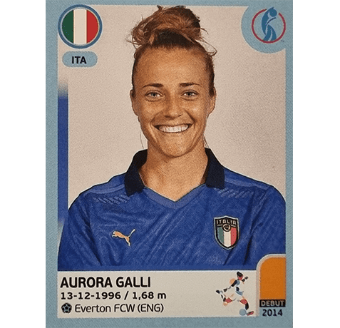 Panini Frauen EM 2022 Sticker - Nr 316 Aurora Galli