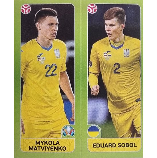 Panini EURO 2020 Sticker Nr 317 Matviyenko Sobol