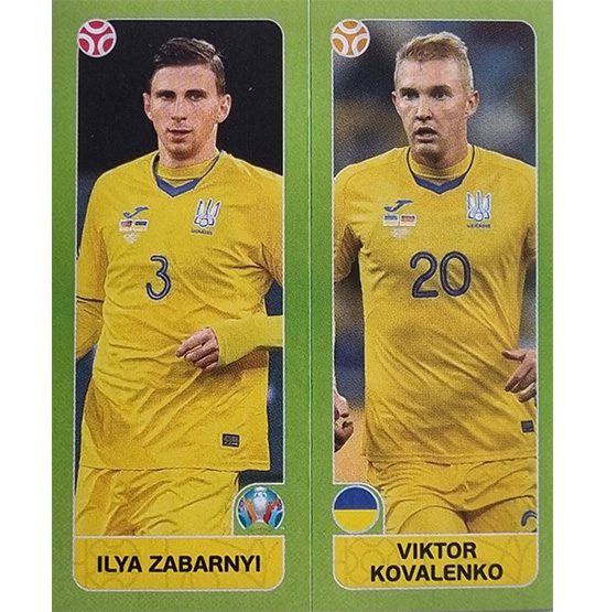 Panini EURO 2020 Sticker Nr 318 Zabarnyi Kovalenko