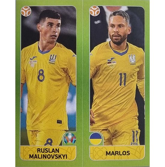 Panini EURO 2020 Sticker Nr 319 Malinovskyi Marlos