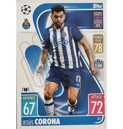 Topps Champions League 2021/2022 Nr 321 Jesus Corona