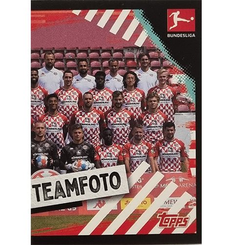 Topps Bundesliga Sticker Saison 2021/2022 Nr 325 Mannschaftsfoto