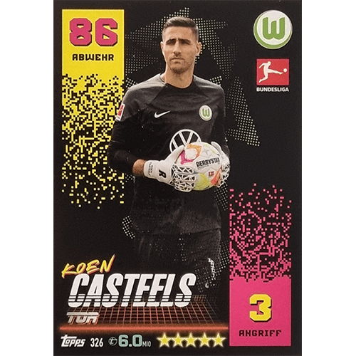 Topps Match Attax Bundesliga 2022-23 - Nr 326 Koen Casteels