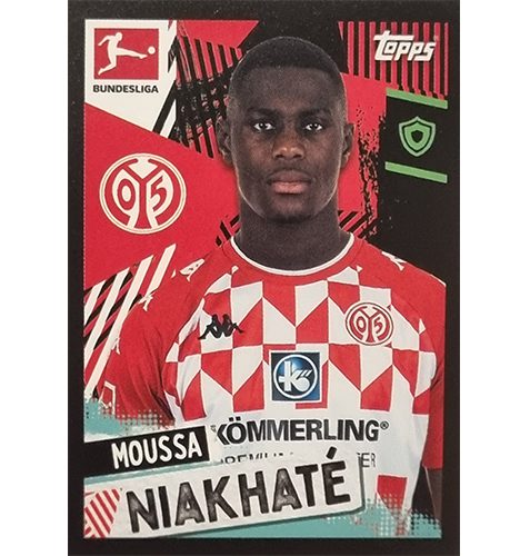 Topps Bundesliga Sticker Saison 2021/2022 Nr 327 Moussa Niakhate