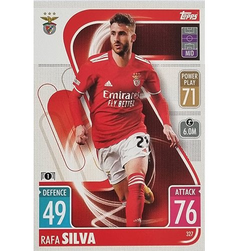 Topps Champions League 2021/2022 Nr 327 Rafa Silva