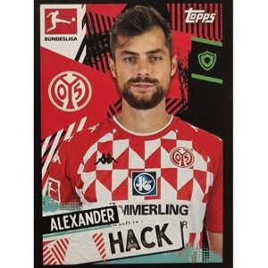 Topps Bundesliga Sticker Saison 2021/2022 Nr 328 Alexander Hack