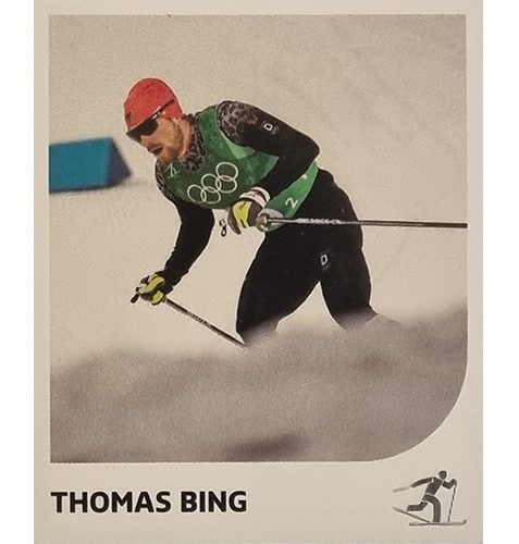 Panini Winterspiele 2022 Peking Sticker Nr 033 Thomas Bing