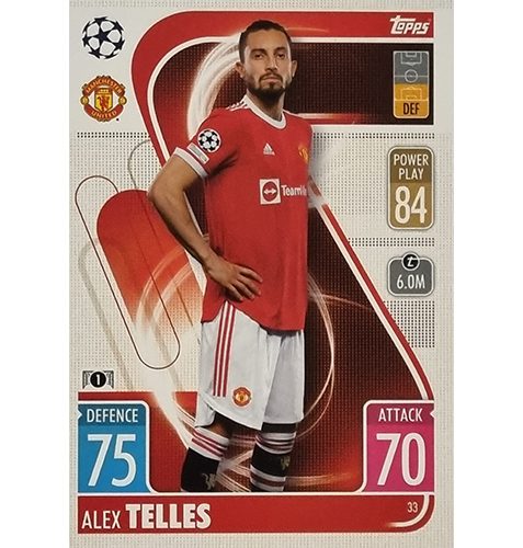 Topps Champions League 2021/2022 Nr 033 Alex Telles