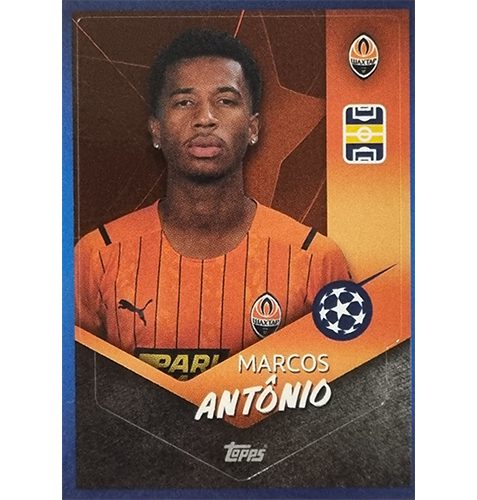 Topps Champions League Sticker 2021/2022 Nr 330 Marcos Antonio