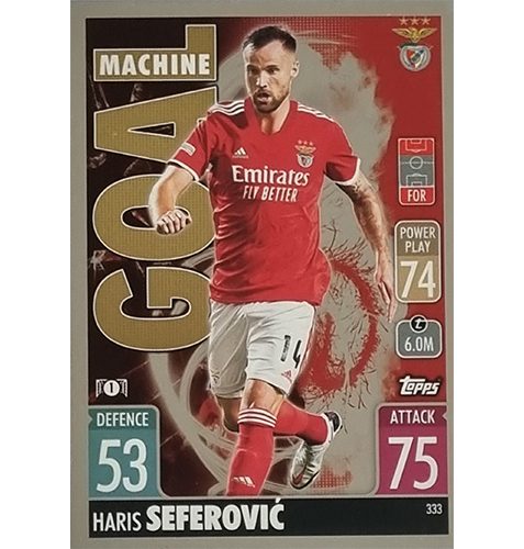 Topps Champions League 2021/2022 Nr 333 Haris Seferovic