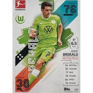 Topps Match Attax Bundesliga 2021/22 Nr 333 Josip Brekalo