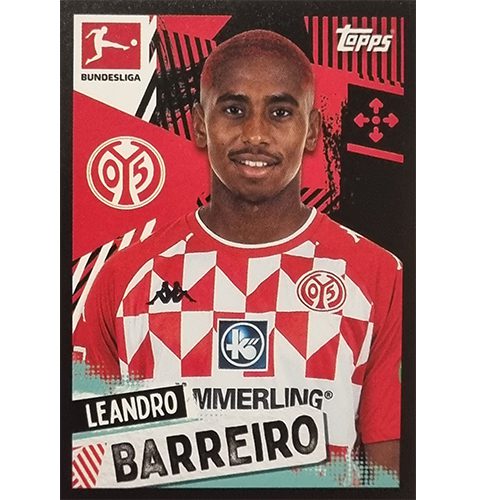 Topps Bundesliga Sticker Saison 2021/2022 Nr 334 Leandro Barreiro