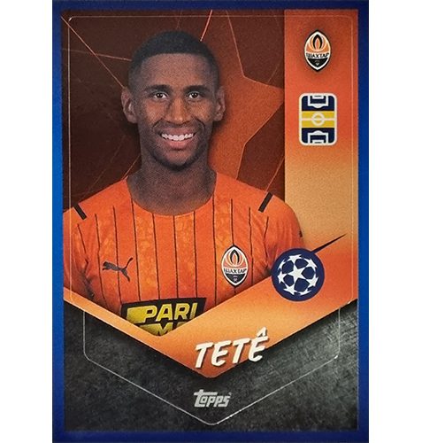 Topps Champions League Sticker 2021/2022 Nr 334 Tete