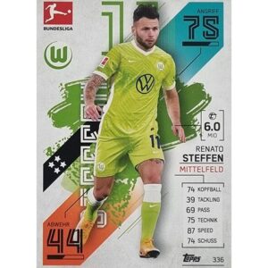 Topps Match Attax Bundesliga 2021/22 Nr 336 Renato Steffen