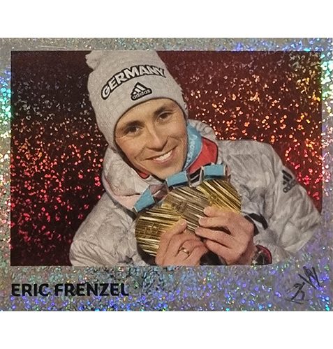 Panini Winterspiele 2022 Peking Sticker Nr 034 Eric Frenzel