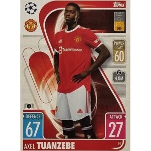 Topps Champions League 2021/2022 Nr 034 Axel Tuanzebe