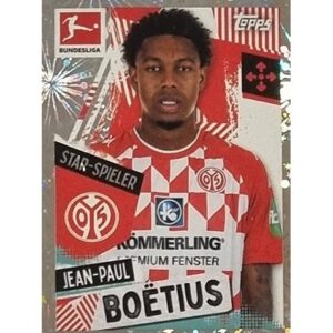 Topps Bundesliga Sticker Saison 2021/2022 Nr 340 Jean-Paul Boetius