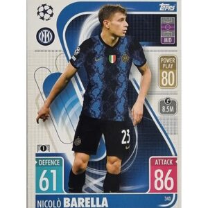 Topps Champions League 2021/2022 Nr 340 Nicolo Barella