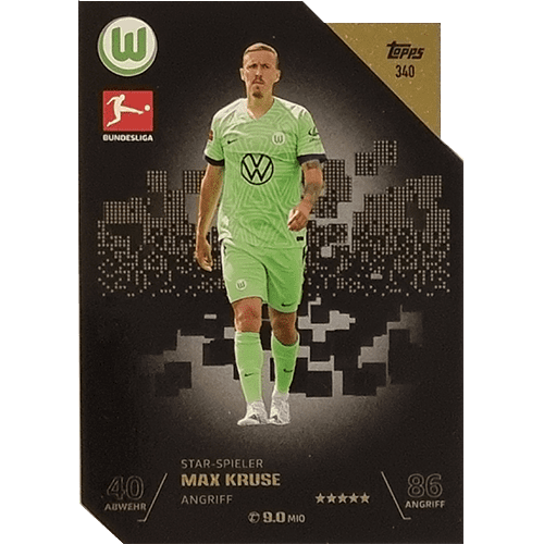 Topps Match Attax Bundesliga 2022-23 - Nr 340 Max Kruse Star-Spieler