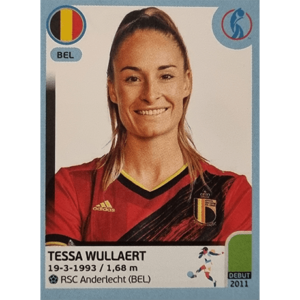 Panini Frauen EM 2022 Sticker - Nr 340 Tessa Wullaert