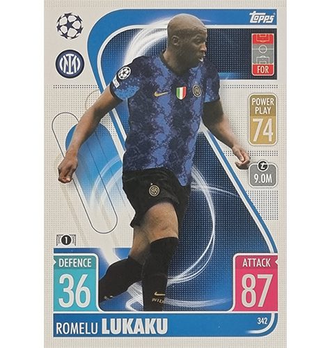 Topps Champions League 2021/2022 Nr 342 Romelu Lukaku