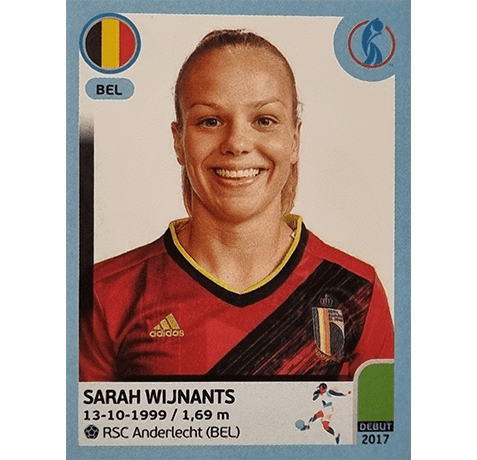 Panini Frauen EM 2022 Sticker - Nr 342 Sarah Wijnants