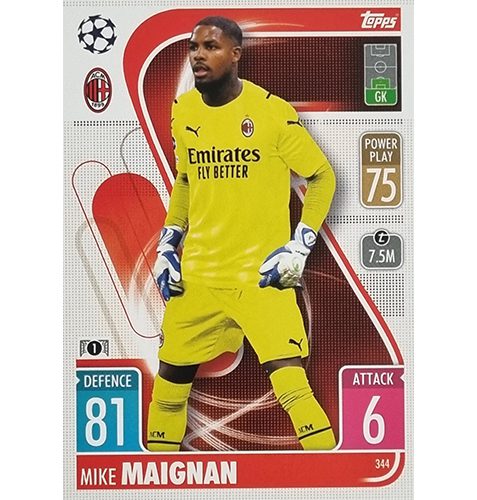 Topps Champions League 2021/2022 Nr 344 Mike Maignan