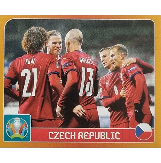 Panini EURO 2020 Sticker Nr 344 Czech Republic