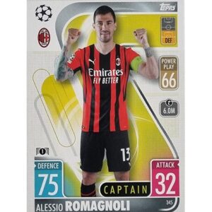 Topps Champions League 2021/2022 Nr 345 Alessio Romagnoli