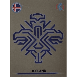 Panini Frauen EM 2022 Sticker - Nr 346 Iceland Logo