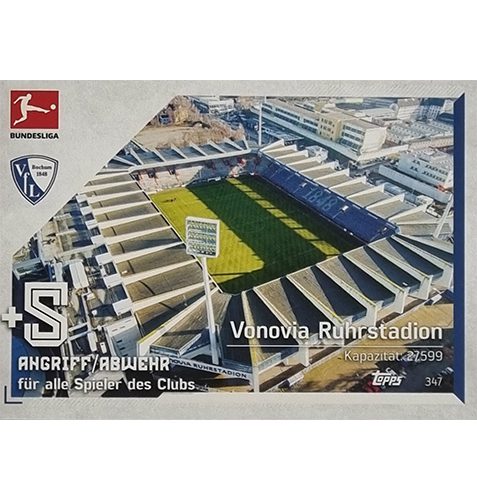 Topps Match Attax Bundesliga 2021/22 Nr 347 Vonovia Ruhrstadion