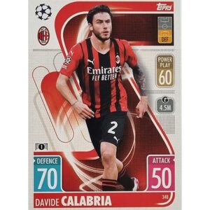 Topps Champions League 2021/2022 Nr 348 Davide Calabria