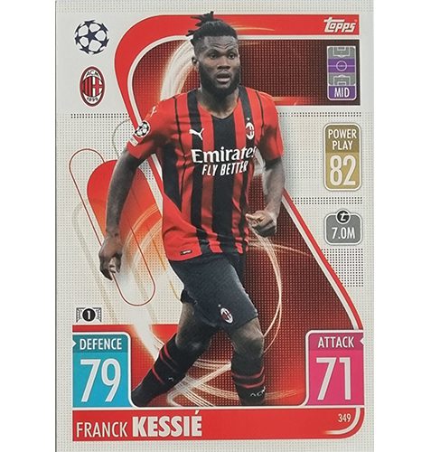 Topps Champions League 2021/2022 Nr 349 Franck Kessie