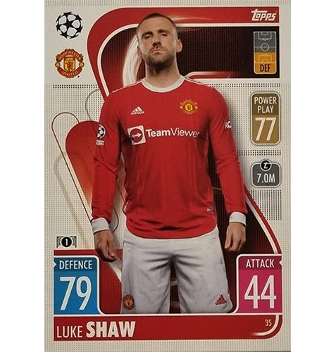 Topps Champions League 2021/2022 Nr 035 Luke Shaw