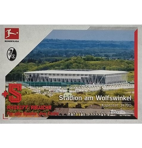 Topps Match Attax Bundesliga 2021/22 Nr 350 Stadion am Wolfswinkel