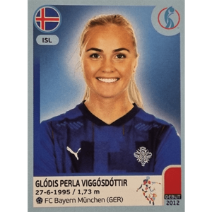 Panini Frauen EM 2022 Sticker - Nr 350 Glodis Perla Viggosdottir