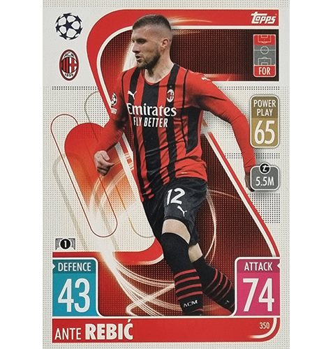 Topps Champions League 2021/2022 Nr 350 Ante Rebic