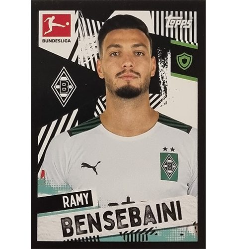 Topps Bundesliga Sticker Saison 2021/2022 Nr 351 Ramy Bensebaini