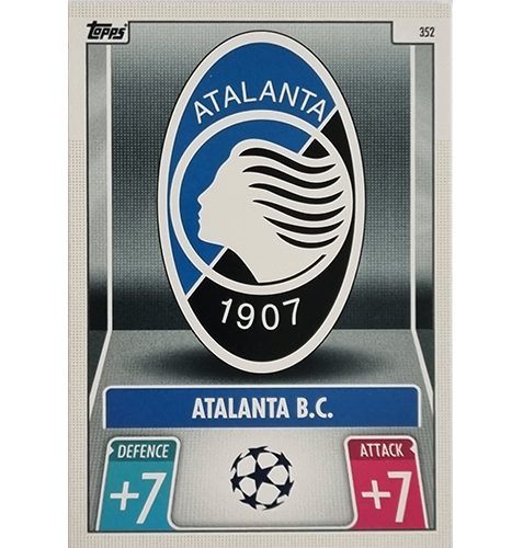 Topps Champions League 2021/2022 Nr 352 Atalanta BC