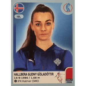 Panini Frauen EM 2022 Sticker - Nr 352 Hallbera Gudny Gisladottir