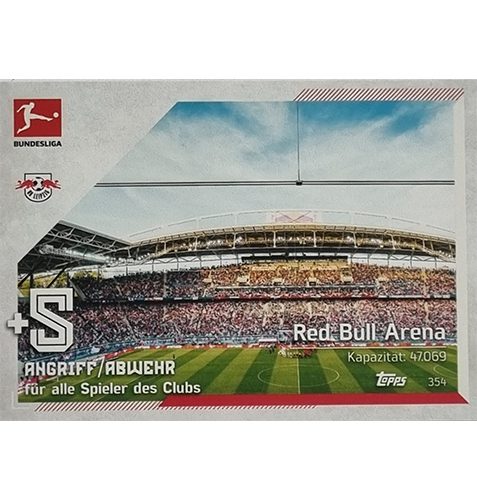 Topps Match Attax Bundesliga 2021/22 Nr 354 Red Bull Arena