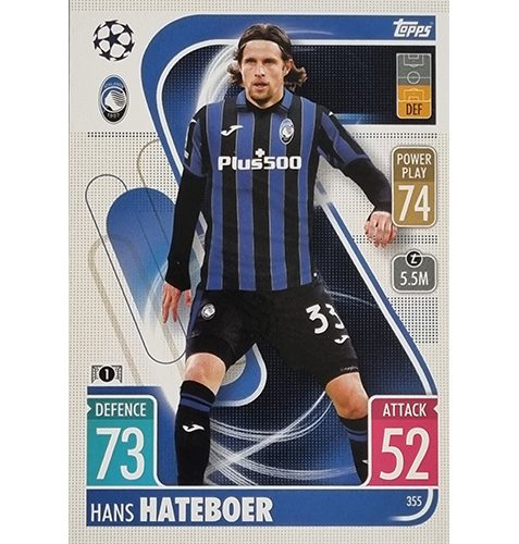 Topps Champions League 2021/2022 Nr 355 Hans Hateboer