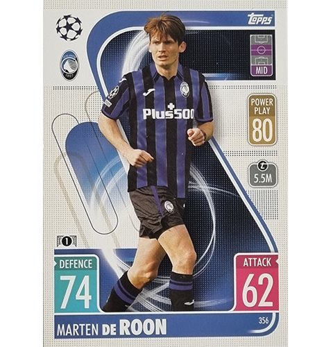 Topps Champions League 2021/2022 Nr 356 Marten De Roon