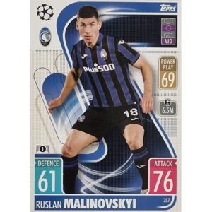 Topps Champions League 2021/2022 Nr 357 Ruslan Malinovski