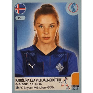 Panini Frauen EM 2022 Sticker - Nr 357 Karolina Lea Vilhjalmsdottir