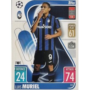 Topps Champions League 2021/2022 Nr 359 Luis Muriel