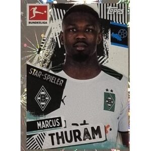 Topps Bundesliga Sticker Saison 2021/2022 Nr 362 Marcus Thuram