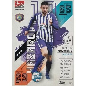 Topps Match Attax Bundesliga 2021/22 Nr 363 Dimitrij Nazarov