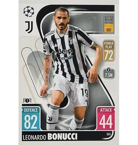 Topps Champions League 2021/2022 Nr 364 Leonardo Bonucci