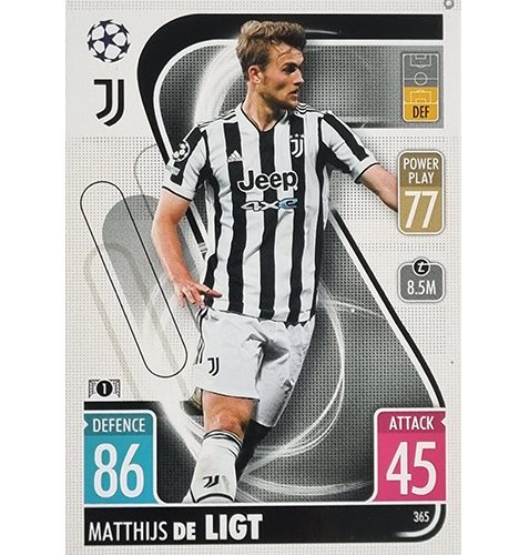 Topps Champions League 2021/2022 Nr 365 Matthijs De Ligt